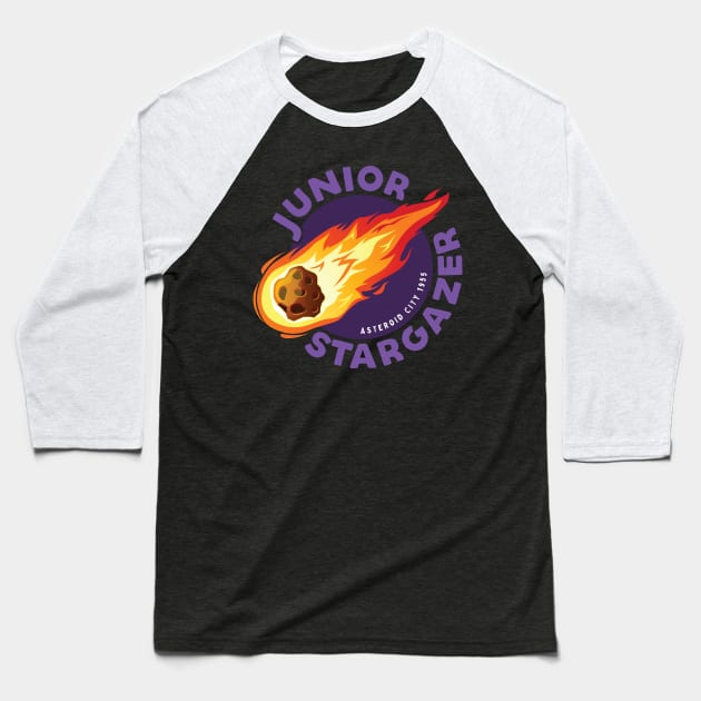 Junior Stargazer Baseball T-Shirt by MindsparkCreative